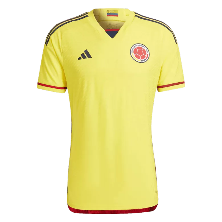 Colombia Home Authentic Soccer Jersey 2022 - gogoalshop