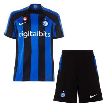 Inter Milan Home Kids Jerseys Kit 2022/23 Nike - gogoalshop