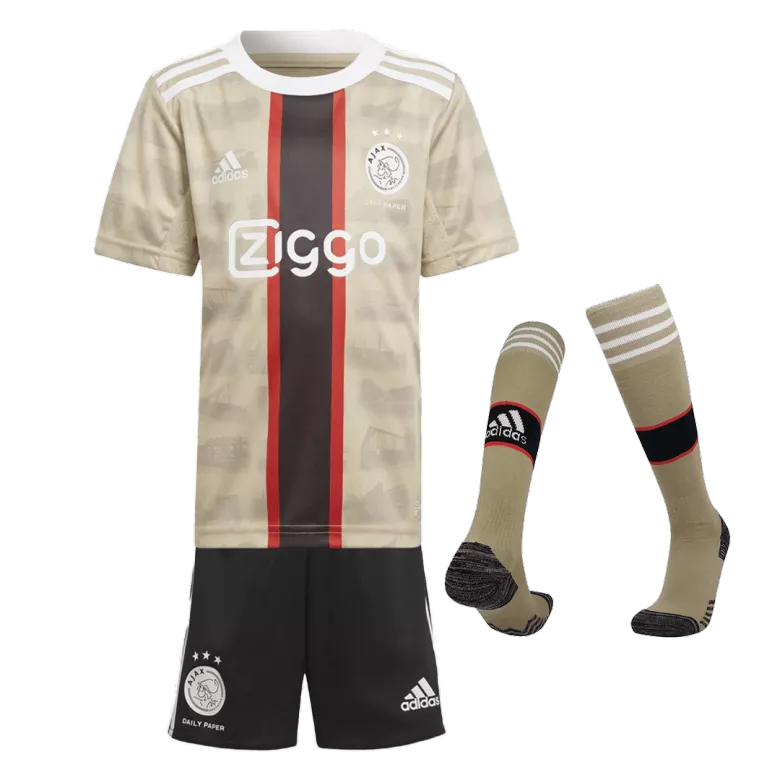 Ajax Third Away Kids Soccer Jerseys Full Kit 2022/23 - gogoalshop