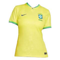 Brazil Home Jersey World Cup 2022 Women - gogoalshop
