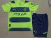 Manchester City Third Away Kids Jerseys Full Kit 2022/23 - gogoalshop