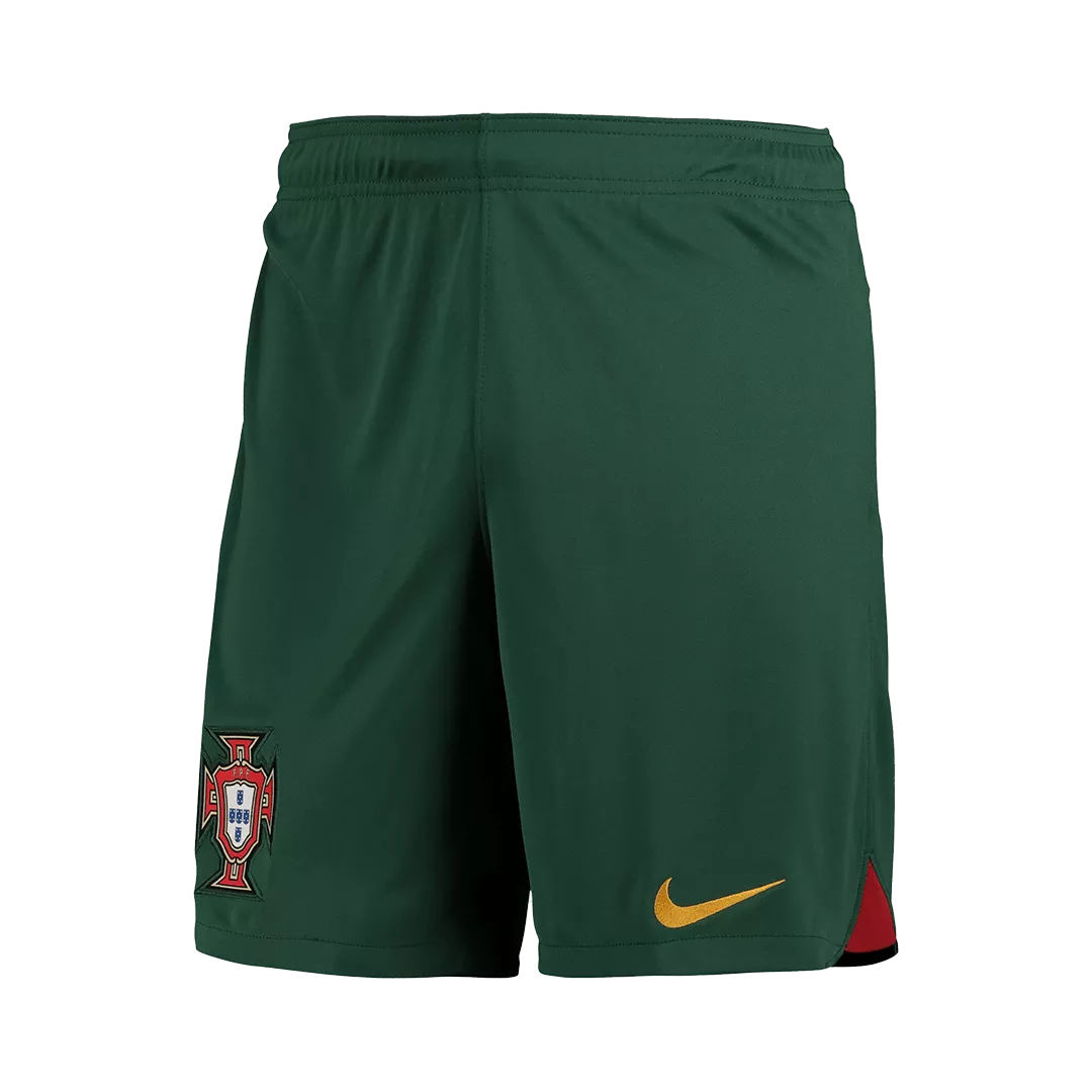 Portugal Home Soccer Shorts 2022 - gogoalshop