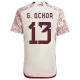 G.OCHOA #13 Mexico Away Jersey World Cup 2022 - gogoalshop