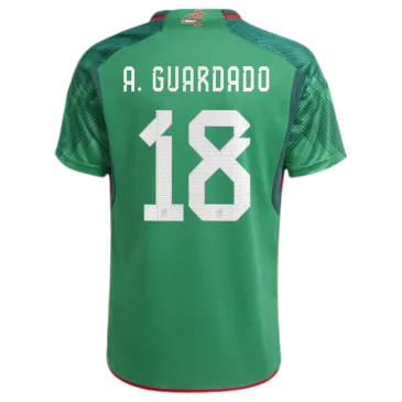 A.GUARDADO #18 Mexico Home Jersey World Cup 2022 - gogoalshop