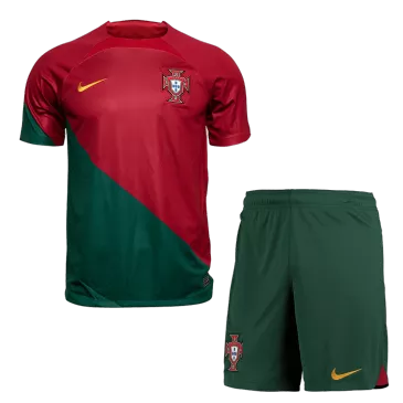 Portugal Home World Cup Jerseys Kit 2022 - gogoalshop