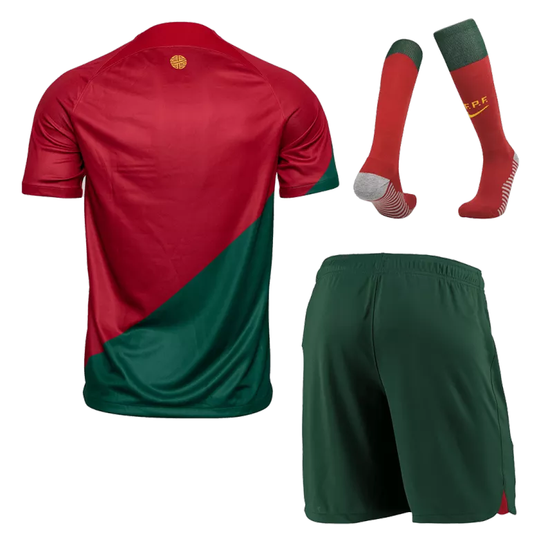 Portugal Home World Cup Jerseys Full Kit 2022 - gogoalshop