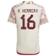 H.HERRERA #16 Mexico Away Jersey World Cup 2022 - gogoalshop