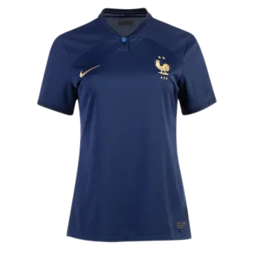 France Home Jersey Shirt World Cup 2022 Women - gogoalshop
