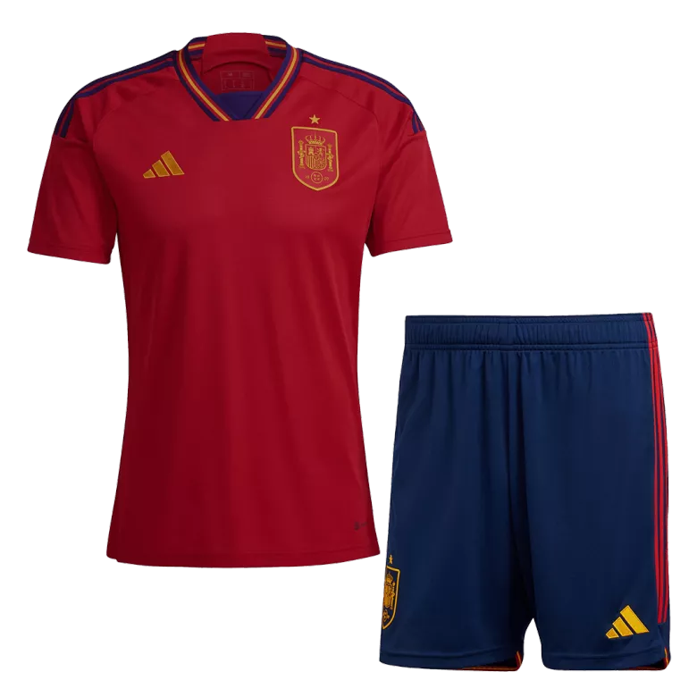 Spain Home World Cup Jerseys Kit 2022 - gogoalshop