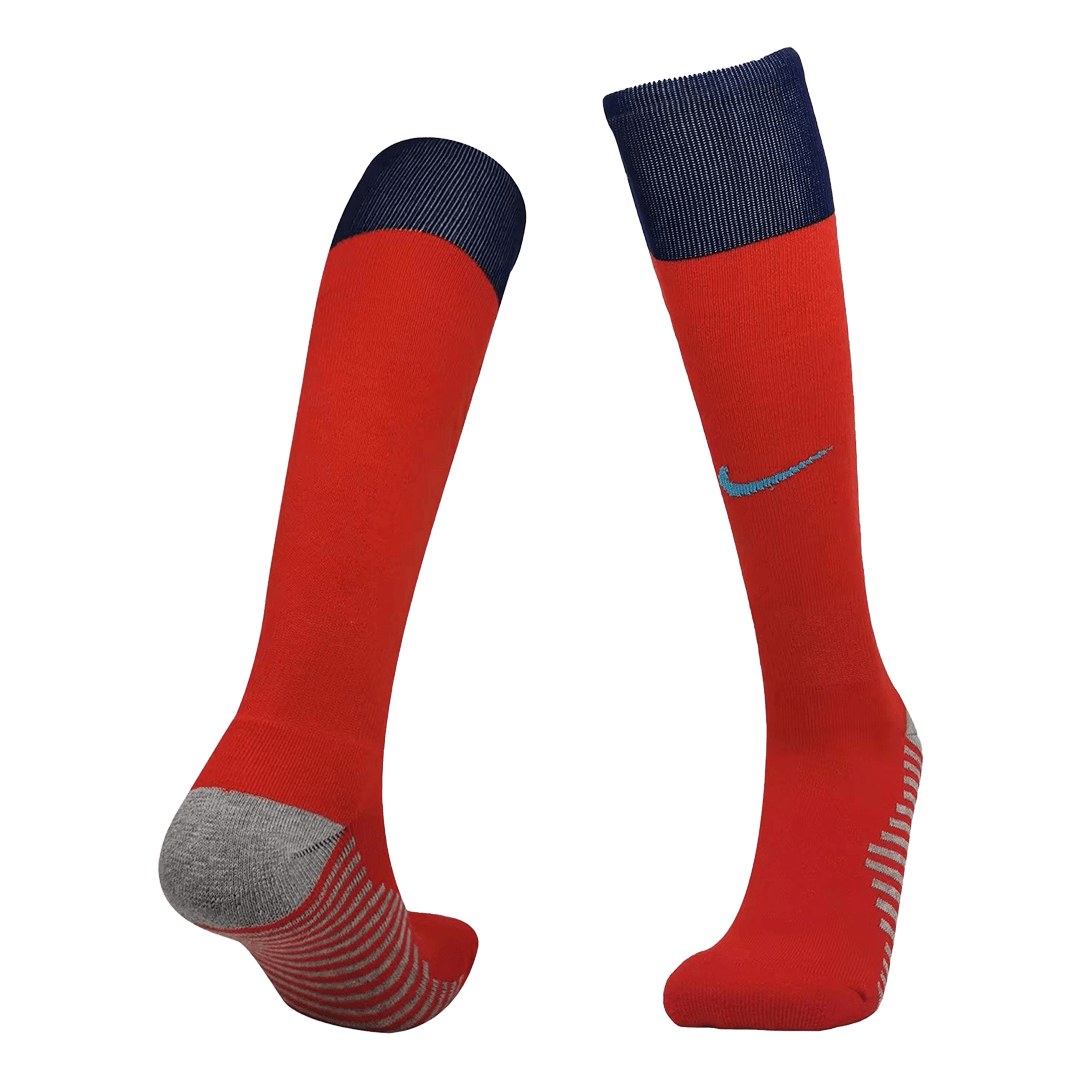 England Away Soccer Socks 2022