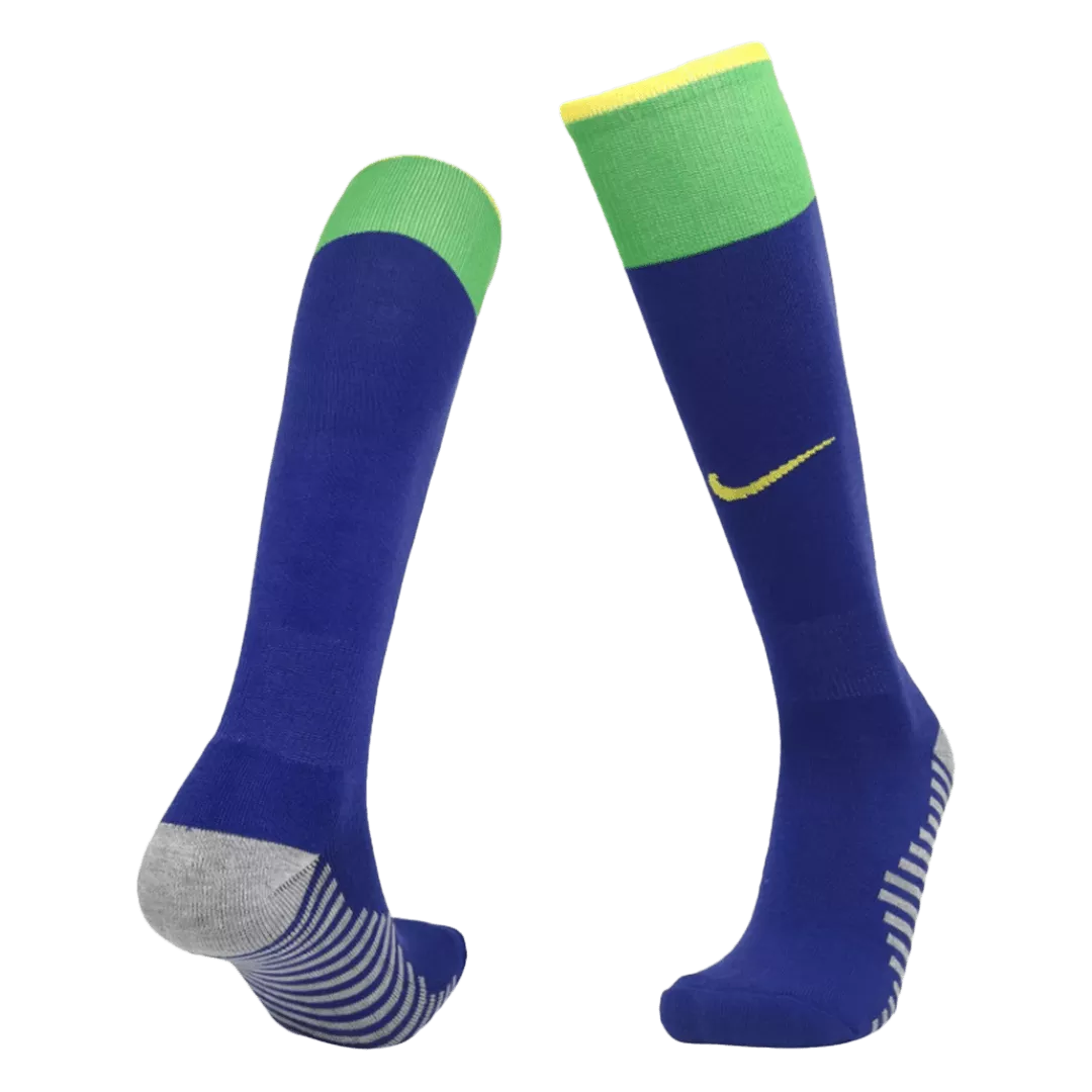 Brazil Home Soccer Socks 2022 Kids - gogoalshop