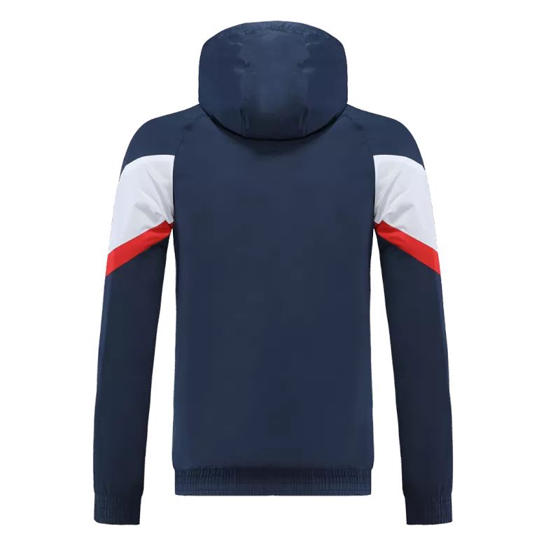 PSG Hoodie Windbreaker Jacket 2022/23 - Navy&White - gogoalshop