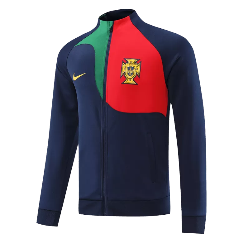 Portugal Jacket Tracksuit 2022 Navy - gogoalshop