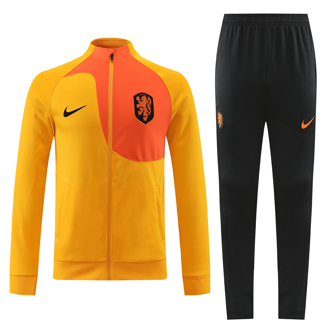 Netherlands Jacket Tracksuit 2022 Orange | Gogoalshop