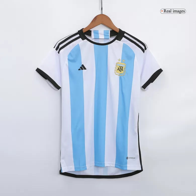 Replica Argentina Home Jersey World Cup 2022 By Adidas Women Gogoalshop