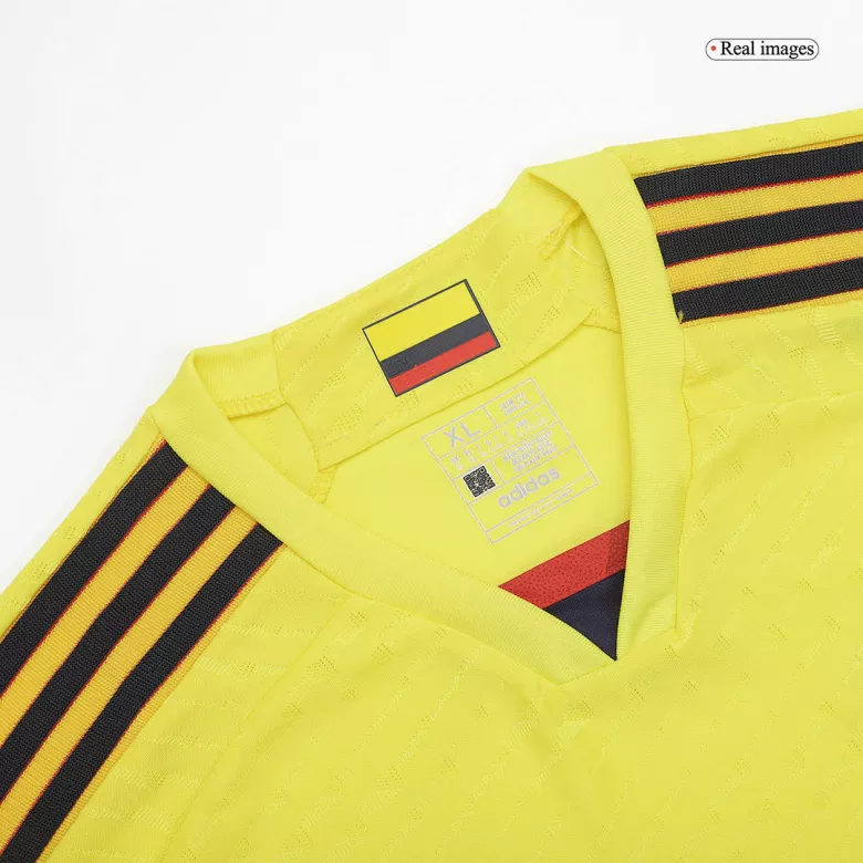 Colombia Home Authentic Soccer Jersey 2022 - gogoalshop