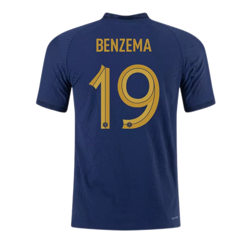 BENZEMA #19 France Home Authentic Jersey World Cup 2022 - gogoalshop