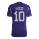 New MESSI #10 Argentina Three Stars Away World Cup 2022 Champion Jersey - gogoalshop