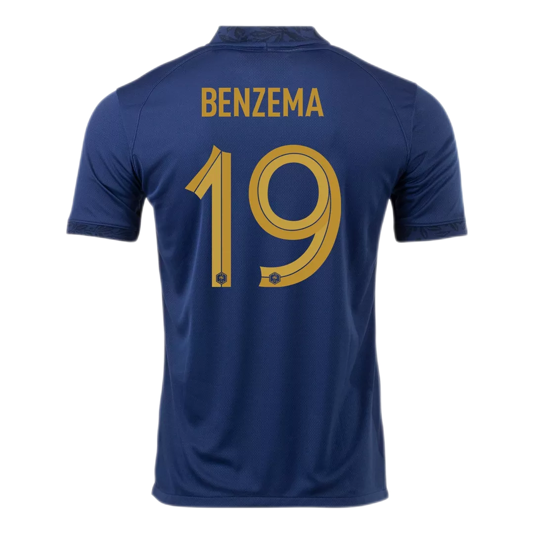 BENZEMA #19 France Home Jersey Shirt World Cup 2022 - gogoalshop