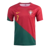 RONALDO #7 Portugal Home Jersey Shirt World Cup 2022 - gogoalshop