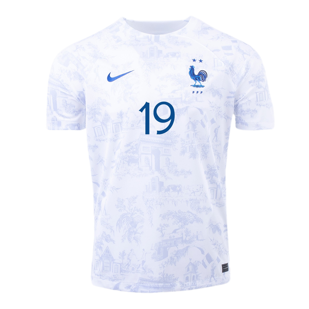 BENZEMA #19 France Home Jersey Shirt World Cup 2022