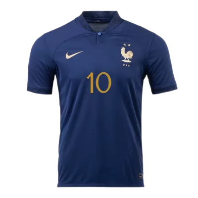 MBAPPE #10 France Home Jersey Shirt World Cup 2022 | Gogoalshop
