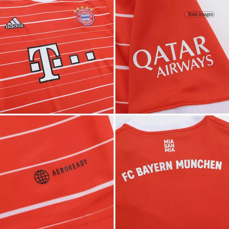 Bayern Munich Home Kids Soccer Jerseys Kit 2022/23 - gogoalshop