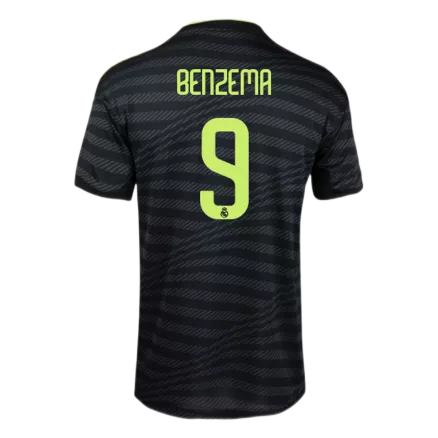 BENZEMA #9 Real Madrid Third Away Jersey Shirt 2022/23 - gogoalshop