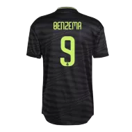 BENZEMA #9 Real Madrid Third Away Authentic Jersey 2022/23 - gogoalshop