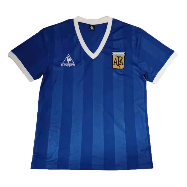 Vintage Soccer Jersey Argentina Away 1986 - gogoalshop