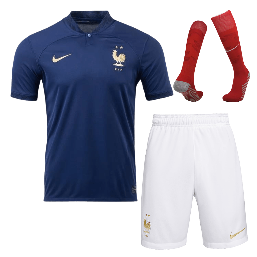 Gogoalshop Cup 2022 Home | Full Jerseys World Kit France