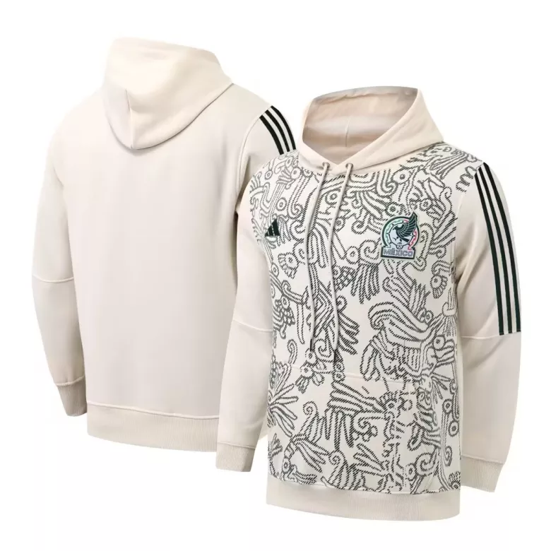 Mexico Sweater Hoodie 2022 White&Green - gogoalshop