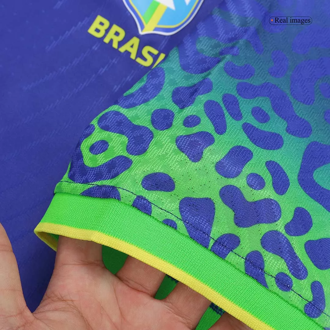 RICHARLISON #9 Brazil Away Authentic Jersey 2022 | Gogoalshop