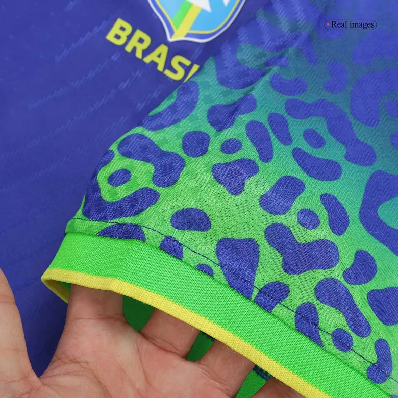 VINI JR #20 Brazil Away Authentic Jersey 2022 - gogoalshop