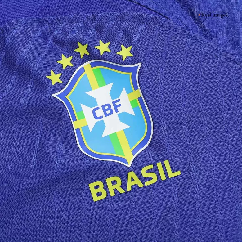Brazil Away Authentic Soccer Jersey 2022 - gogoalshop