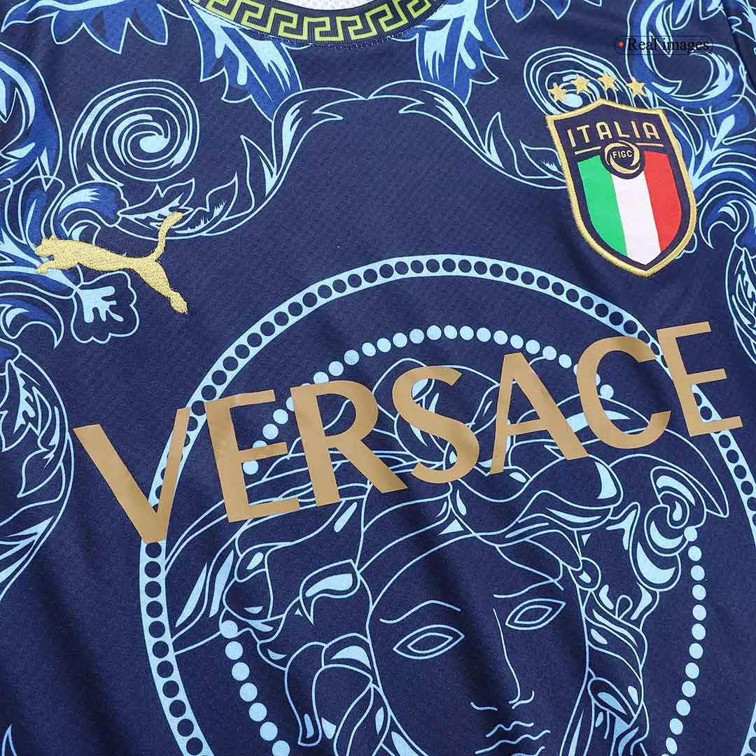 Replica Italy x Versace Special Soccer Jersey 2022 By Puma - gogoalshop