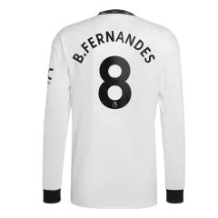 B.FERNANDES #8 Manchester United Away Long Sleeve Soccer Jersey 2022/23 - gogoalshop