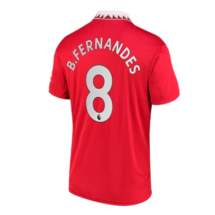B.FERNANDES #8 Manchester United Home Jersey Shirt 2022/23 - gogoalshop