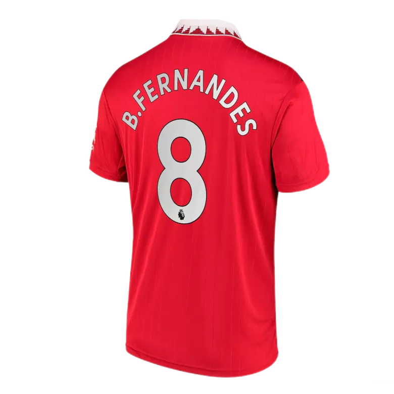 B.FERNANDES #8 Manchester United Home Jersey Shirt 2022/23 - gogoalshop