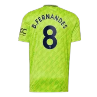 B.FERNANDES #8 Manchester United Third Away Jersey Shirt 2022/23 - gogoalshop
