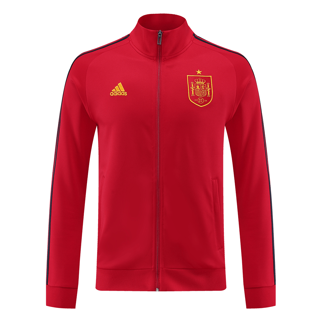 Spain Jacket Tracksuit 2022/23 Red - gogoalshop