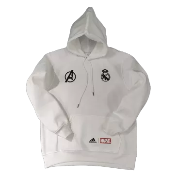 Real Madrid Sweater Hoodie 2022/23 White - gogoalshop