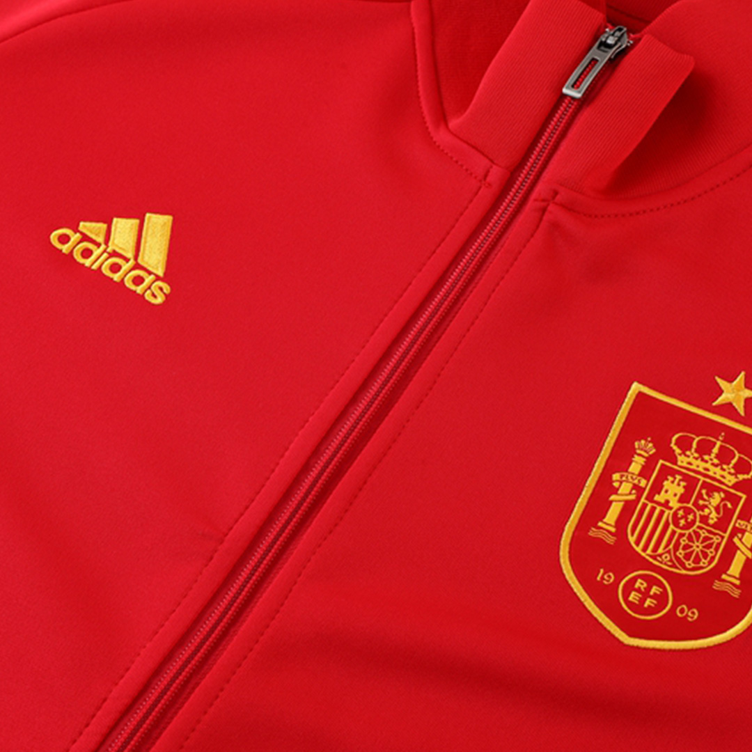Spain Jacket Tracksuit 2022/23 Red - gogoalshop