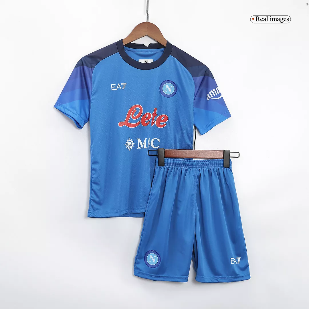 Napoli Home Kids Jerseys Kit 2022/23 - gogoalshop