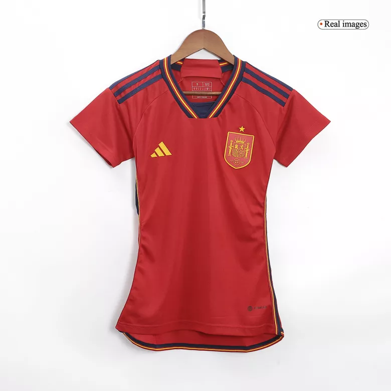 Spain Home Jersey Shirt World Cup 2022 Women - gogoalshop