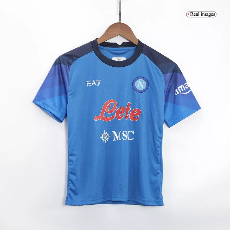 Napoli Home Kids Jerseys Full Kit 2022/23 - gogoalshop