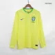 Brazil Home Long Sleeve Soccer Jersey 2022 - gogoalshop