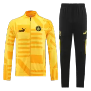 Customize Manchester City Jacket Tracksuit 2022/23 Yellow - gogoalshop