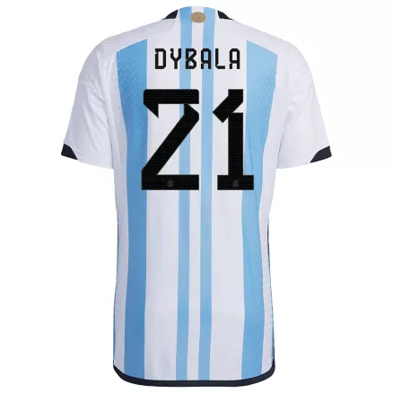 DYBALA #21 Argentina Home Authentic Jersey World Cup 2022 - gogoalshop