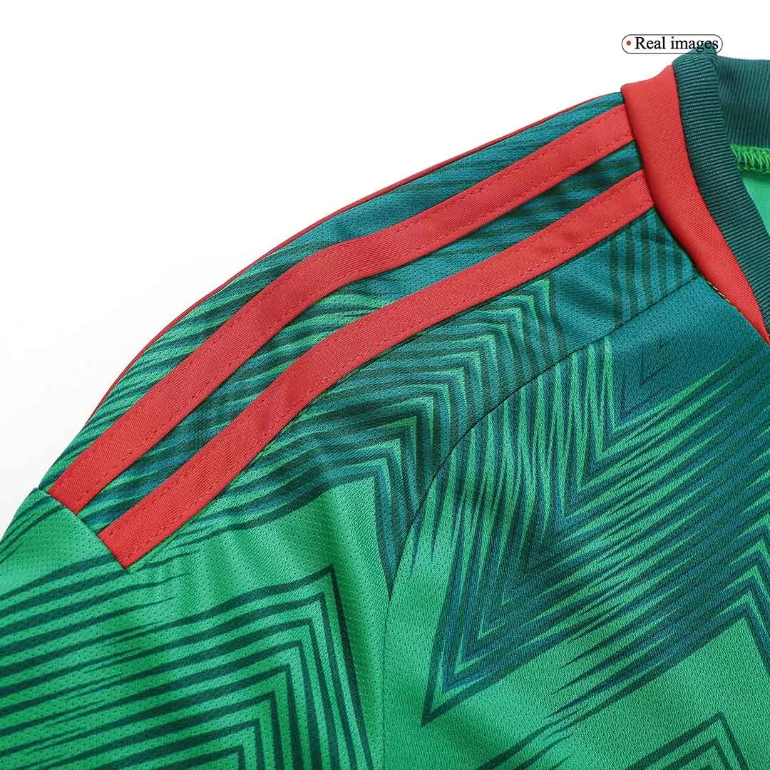 Mexico Home Long Sleeve Soccer Jersey 2022